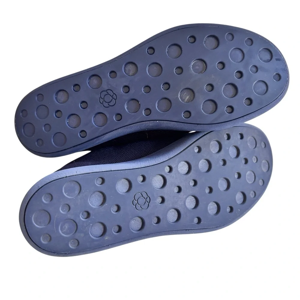 ATOMS Women's Navy Blue Synthetic Sneakers Size 8